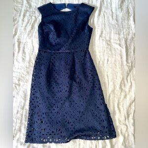 Trina Turk Navy Dress size 0 NWT